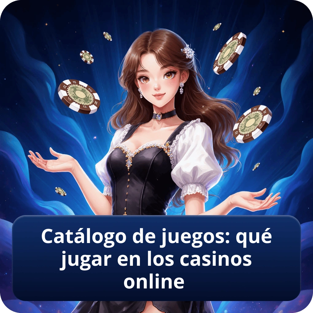 Catálogo de juegos: qué jugar en los casinos online