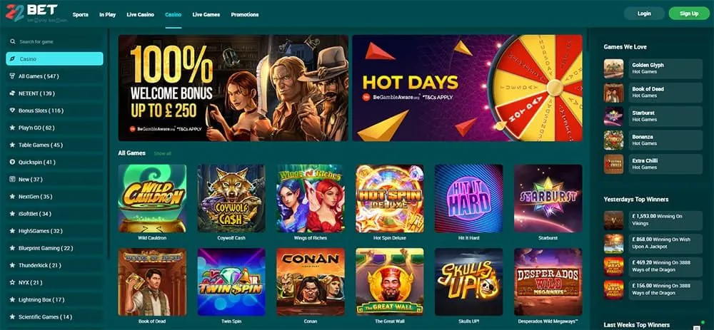 Casino 22Bet Casino 22Bet
